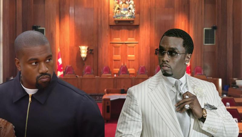 Ye è passato in aula a salutare Diddy con un outfit da white parties
